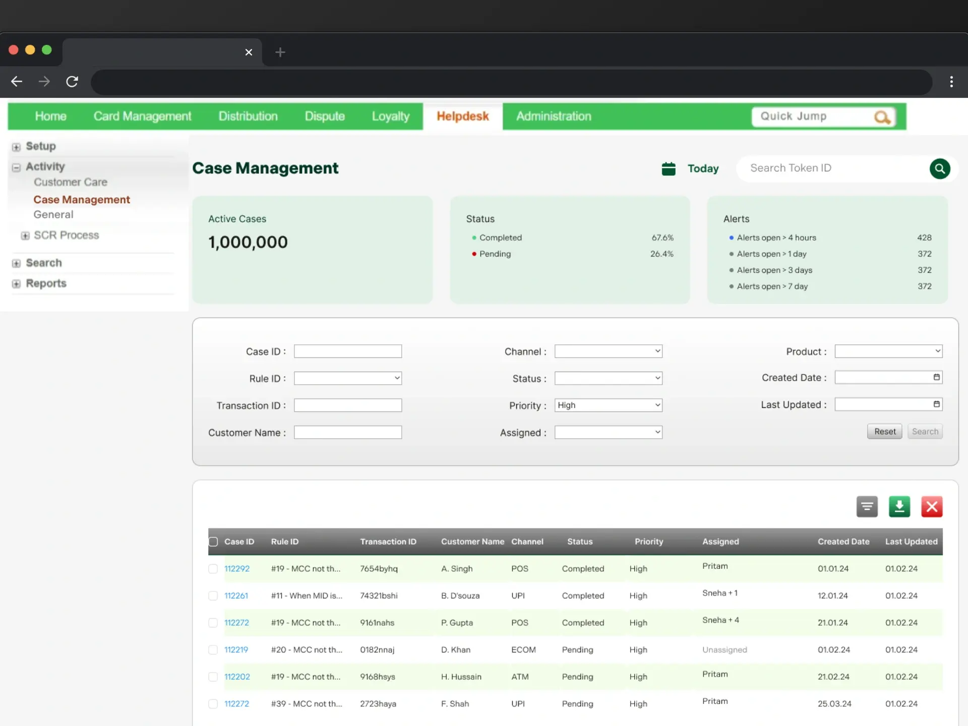 Case Management.